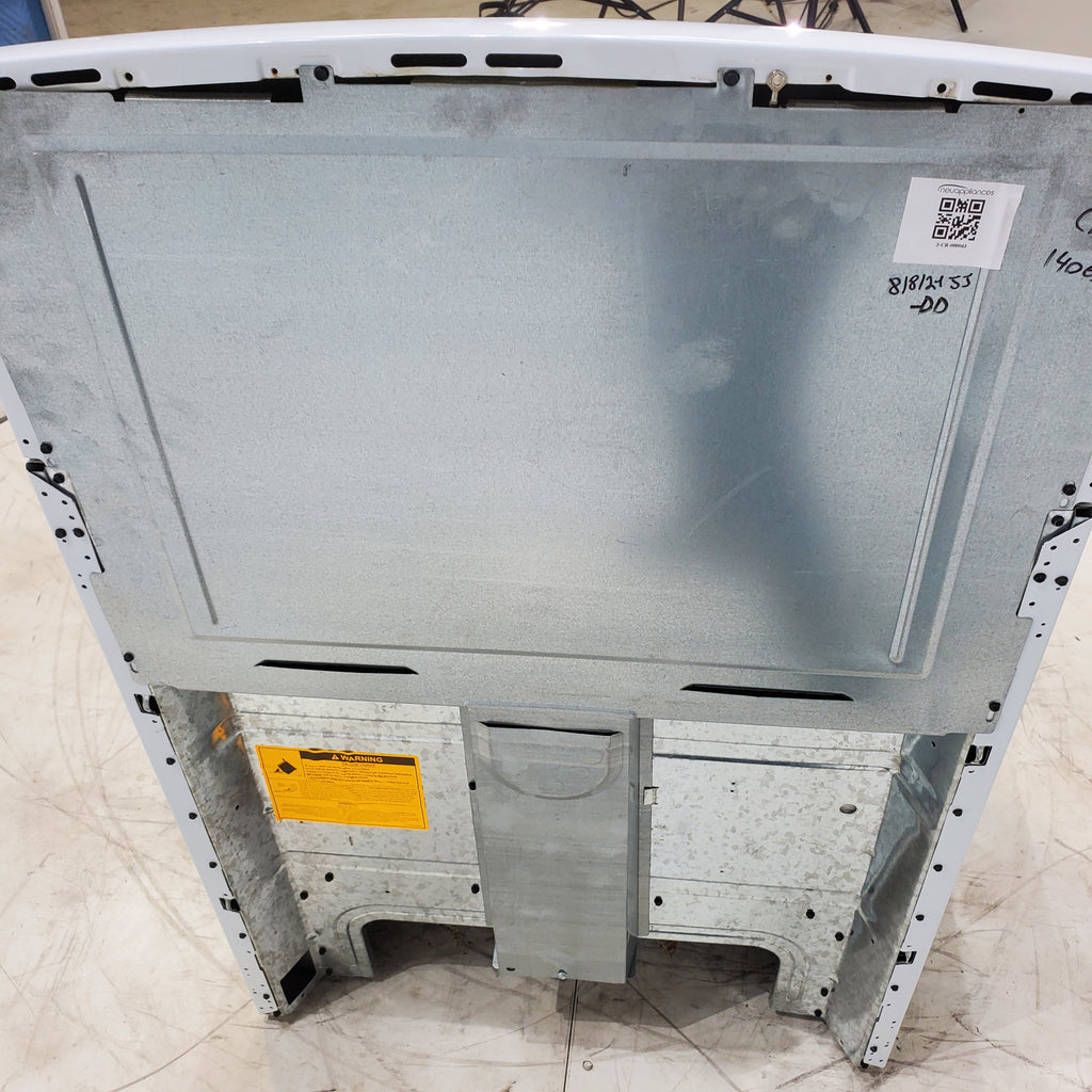 Pictures of White GE 5.0 cu. ft. Freestanding 4 Heating Element Electric Range with Dual Element Bake - Certified Refurbished - Neu Appliance Outlet - Discount Appliance Outlet in Austin, Tx