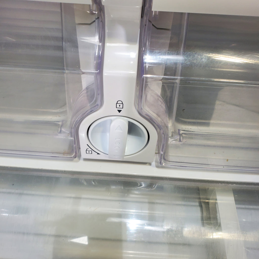 Pictures of White ENERGY STAR Samsung 25.5 cu. ft. 3 Door French Door Refrigerator with Twin Cooling Plus - Certified Refurbished - Neu Appliance Outlet - Discount Appliance Outlet in Austin, Tx