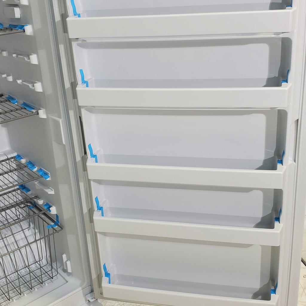 Pictures of 34 in. Wide White Whirlpool 19.65 cu. ft. Upright Freezer with Fast Freeze - Scratch & Dent - Minor - Neu Appliance Outlet - Discount Appliance Outlet in Austin, Tx