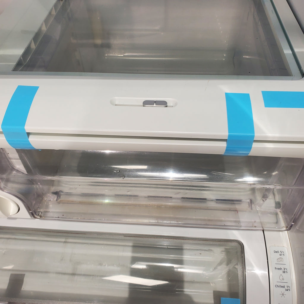 Pictures of Stainless Steel ENERGY STAR Samsung 24.6 cu. ft. 3 Door French Door Refrigerator with Dual Ice Maker - Certified Refurbished - Neu Appliance Outlet - Discount Appliance Outlet in Austin, Tx