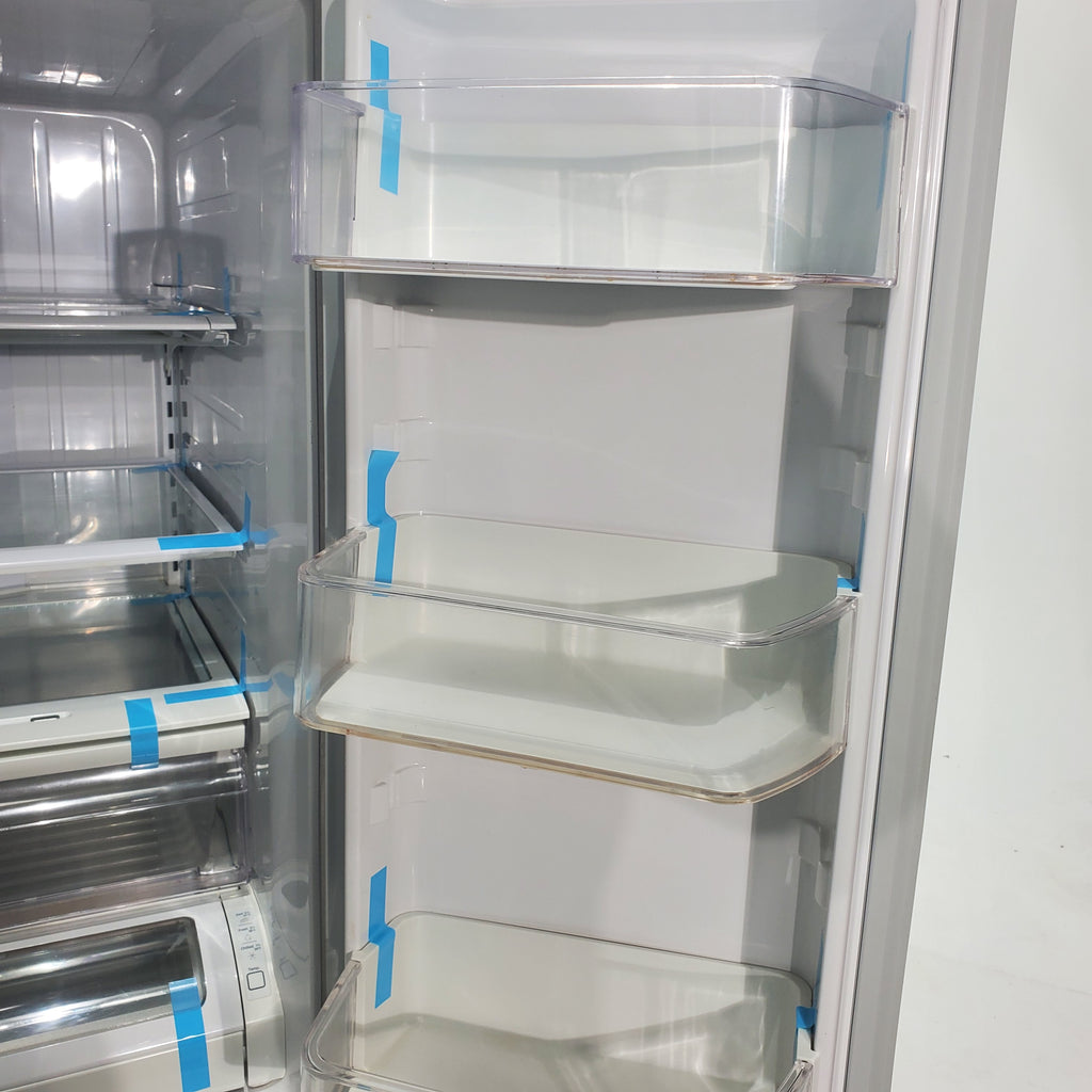 Pictures of Stainless Steel ENERGY STAR Samsung 24.6 cu. ft. 3 Door French Door Refrigerator with Dual Ice Maker - Certified Refurbished - Neu Appliance Outlet - Discount Appliance Outlet in Austin, Tx
