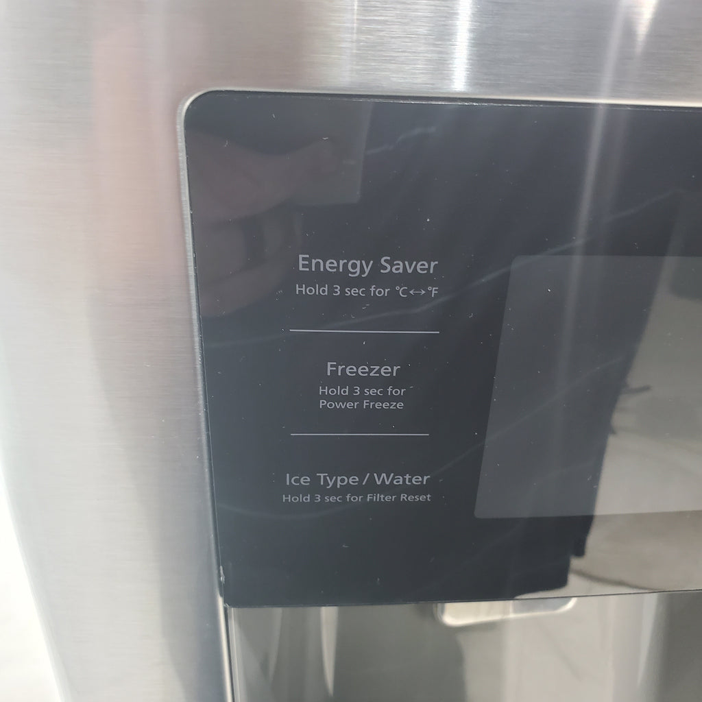 Pictures of Stainless Steel ENERGY STAR Samsung 24.6 cu. ft. 3 Door French Door Refrigerator with Dual Ice Maker - Certified Refurbished - Neu Appliance Outlet - Discount Appliance Outlet in Austin, Tx