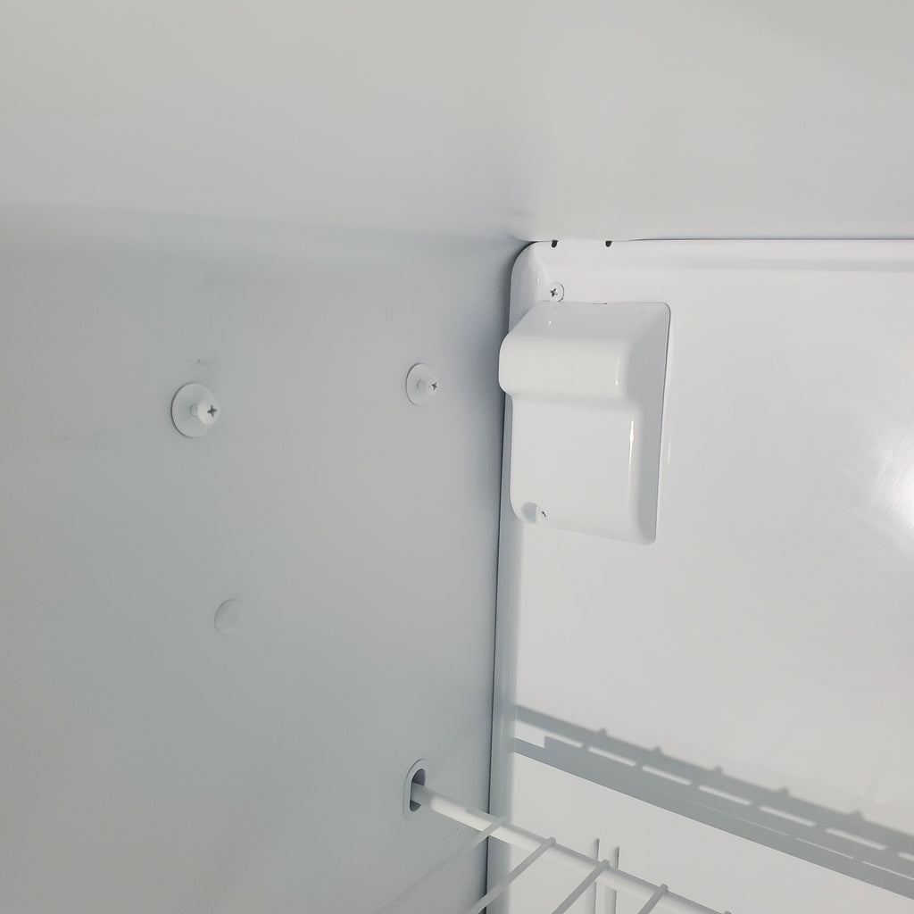 Pictures of 33" Wide Fingerprint-Resistant Stainless Steel Whirlpool 20.5 cu. ft. Top Freezer Refrigerator with Flexi-Slide Bin - Scratch & Dent - Minor - Neu Appliance Outlet - Discount Appliance Outlet in Austin, Tx