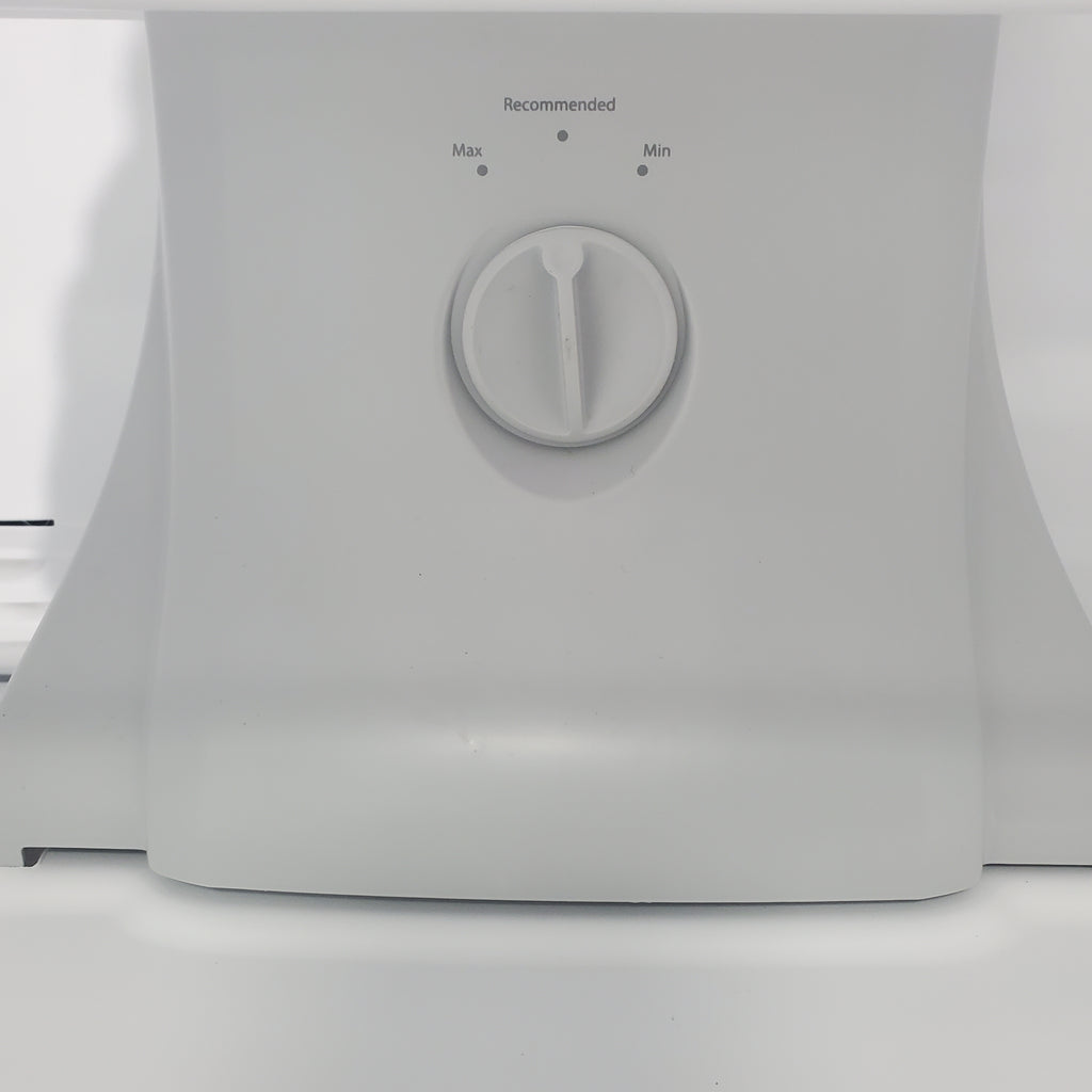 Pictures of 33" Wide Fingerprint-Resistant Stainless Steel Whirlpool 20.5 cu. ft. Top Freezer Refrigerator with Flexi-Slide Bin - Scratch & Dent - Minor - Neu Appliance Outlet - Discount Appliance Outlet in Austin, Tx