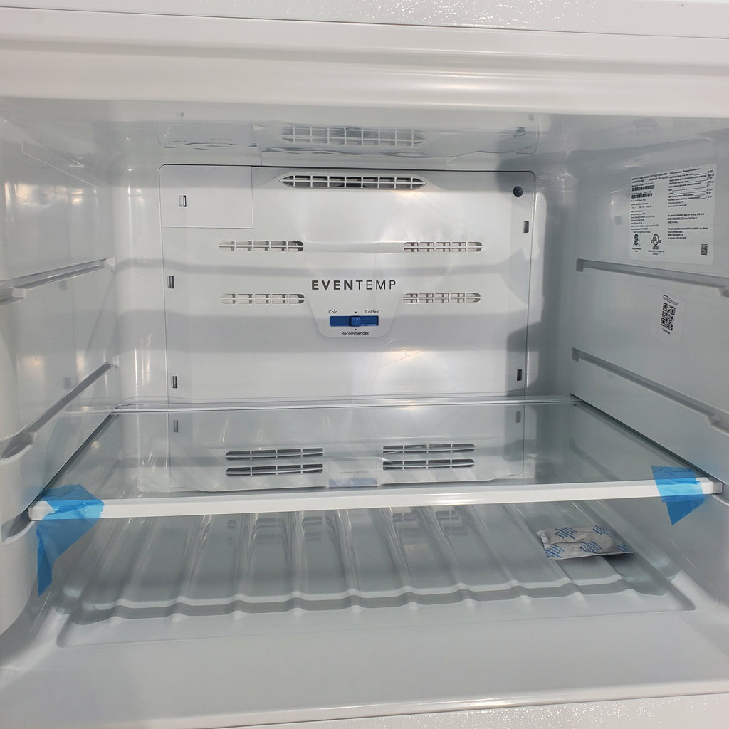 Pictures of White Frigidaire 18.3 cu. ft. Top Freezer Refrigerator with Garage-Ready Design - Scratch & Dent - Moderate - Neu Appliance Outlet - Discount Appliance Outlet in Austin, Tx