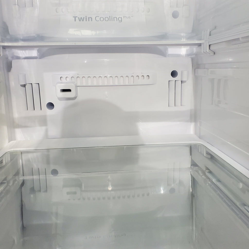 Pictures of Stainless Steel ENERGY STAR Samsung 24.5 cu. ft. Side by Side Refrigerator with Exterior Ice and Water Dispenser - Certified Refurbished - Neu Appliance Outlet - Discount Appliance Outlet in Austin, Tx