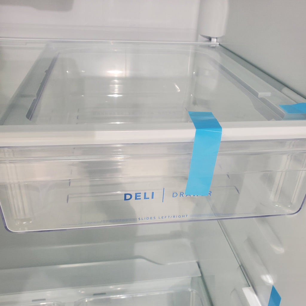 Pictures of Black Frigidaire 18.3 cu. ft. Top Freezer Refrigerator with Even Temp Cooling System - Scratch & Dent - Minor - Neu Appliance Outlet - Discount Appliance Outlet in Austin, Tx