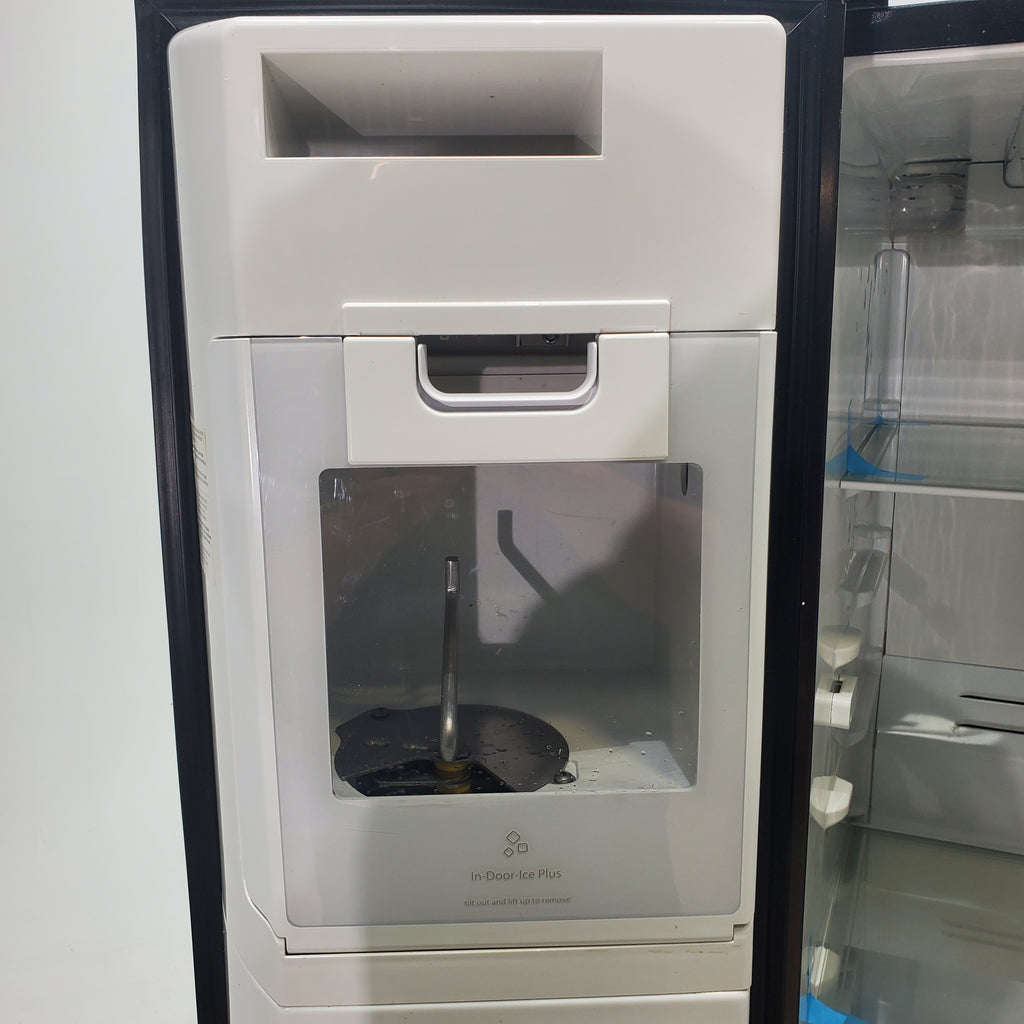 Pictures of Black Stainless Steel  Whirlpool 28.49 cu. ft. Side by Side Refrigerator with In Door Ice and Water Dispenser - Certified Refurbished - Neu Appliance Outlet - Discount Appliance Outlet in Austin, Tx