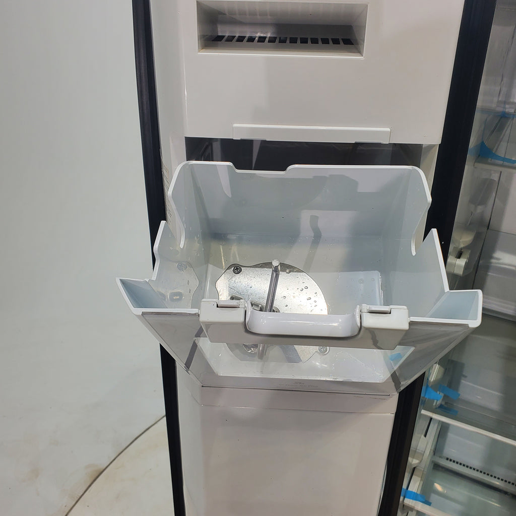 Pictures of Black Stainless Steel  Whirlpool 28.49 cu. ft. Side by Side Refrigerator with In Door Ice and Water Dispenser - Certified Refurbished - Neu Appliance Outlet - Discount Appliance Outlet in Austin, Tx