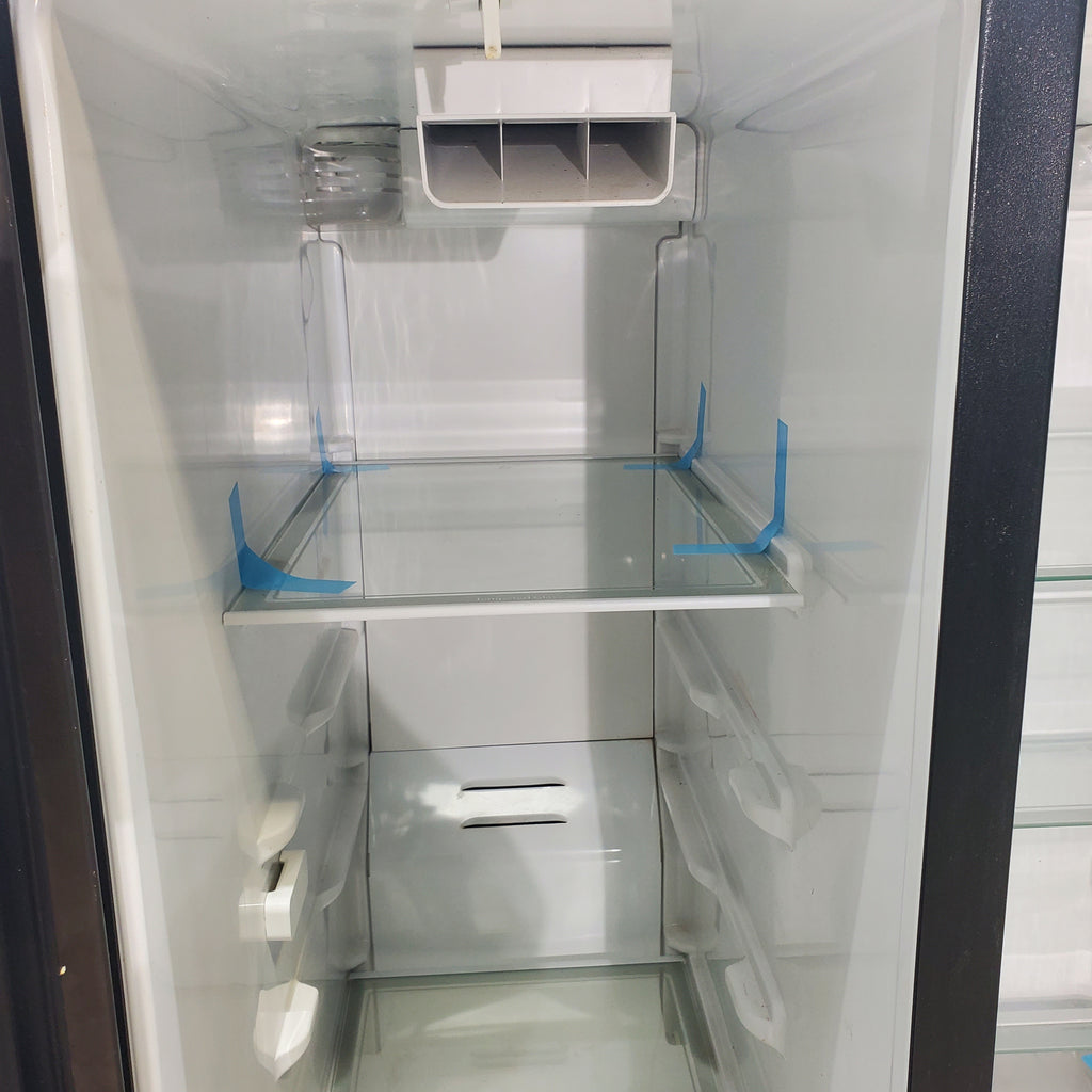 Pictures of Black Stainless Steel  Whirlpool 28.49 cu. ft. Side by Side Refrigerator with In Door Ice and Water Dispenser - Certified Refurbished - Neu Appliance Outlet - Discount Appliance Outlet in Austin, Tx