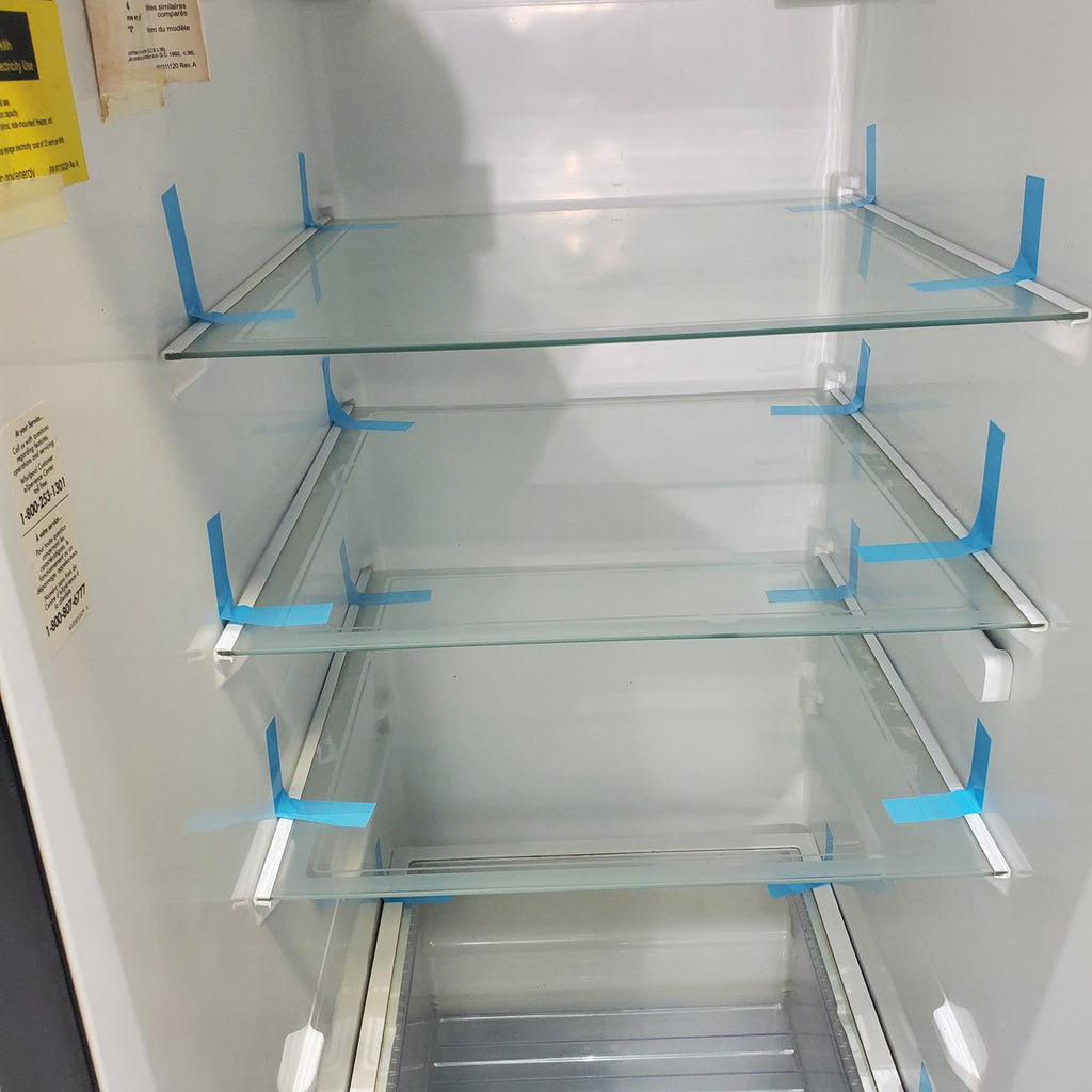 Pictures of Black Stainless Steel  Whirlpool 28.49 cu. ft. Side by Side Refrigerator with In Door Ice and Water Dispenser - Certified Refurbished - Neu Appliance Outlet - Discount Appliance Outlet in Austin, Tx