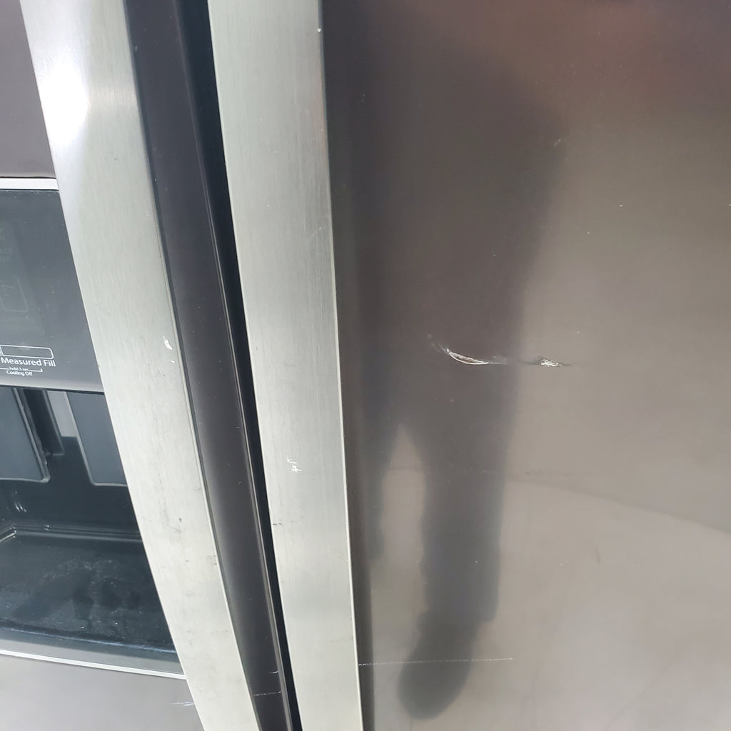 Pictures of Black Stainless Steel  Whirlpool 28.49 cu. ft. Side by Side Refrigerator with In Door Ice and Water Dispenser - Certified Refurbished - Neu Appliance Outlet - Discount Appliance Outlet in Austin, Tx