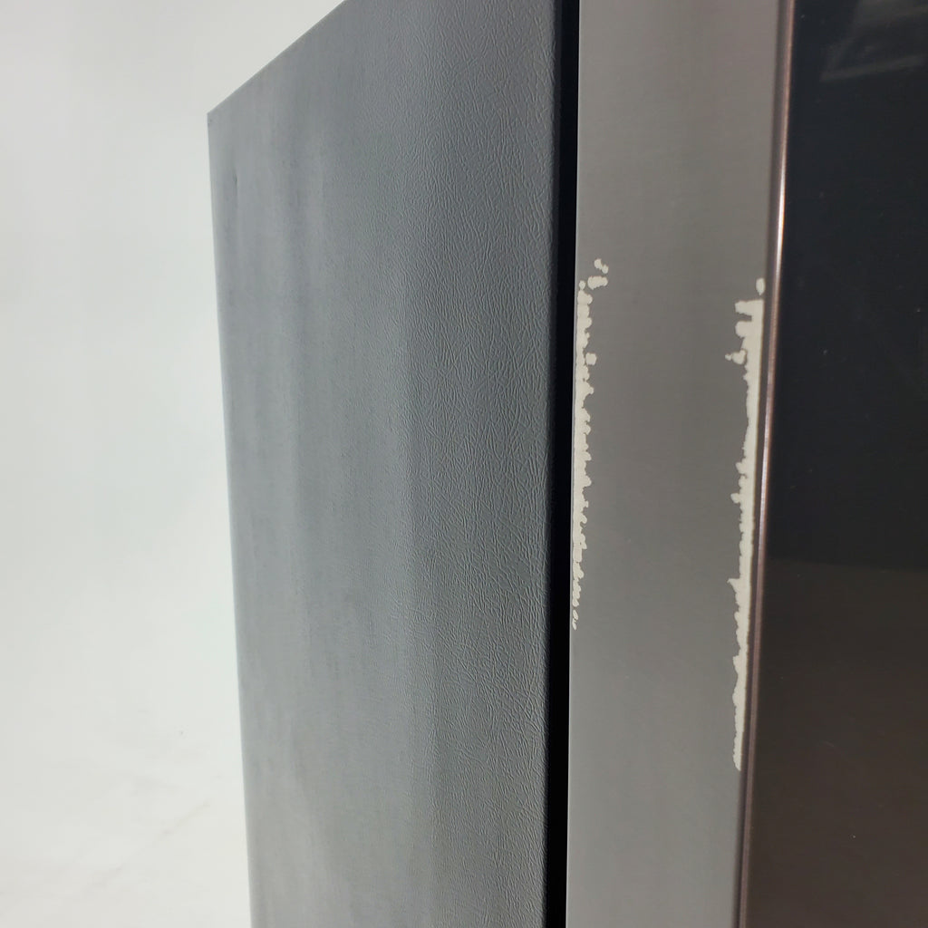 Pictures of Counter Depth Black Stainless Steel ENERGY STAR Frigidaire Gallery 22.6 cu. ft. 3 Door French Door Refrigerator with Exterior Ice and Water Dispenser - Scratch & Dent - Minor - Neu Appliance Outlet - Discount Appliance Outlet in Austin, Tx