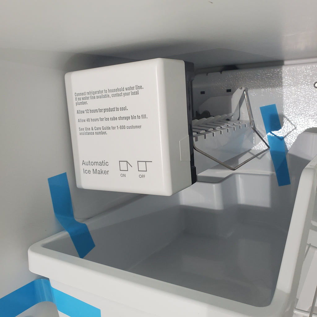 Pictures of 30" Wide Whirlpool Black Top Freezer 18.2 cu ft Refrigerator with Ice Maker - Certified Refurbished - Neu Appliance Outlet - Discount Appliance Outlet in Austin, Tx