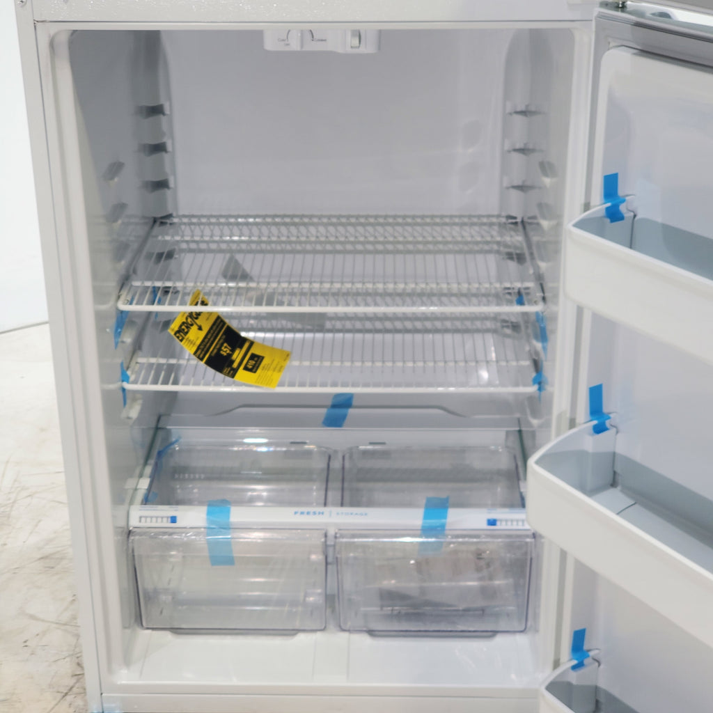 Pictures of White Frigidaire 18.3 cu. ft. Top Freezer Refrigerator with Garage-Ready Design - Scratch & Dent - Minor - Neu Appliance Outlet - Discount Appliance Outlet in Austin, Tx