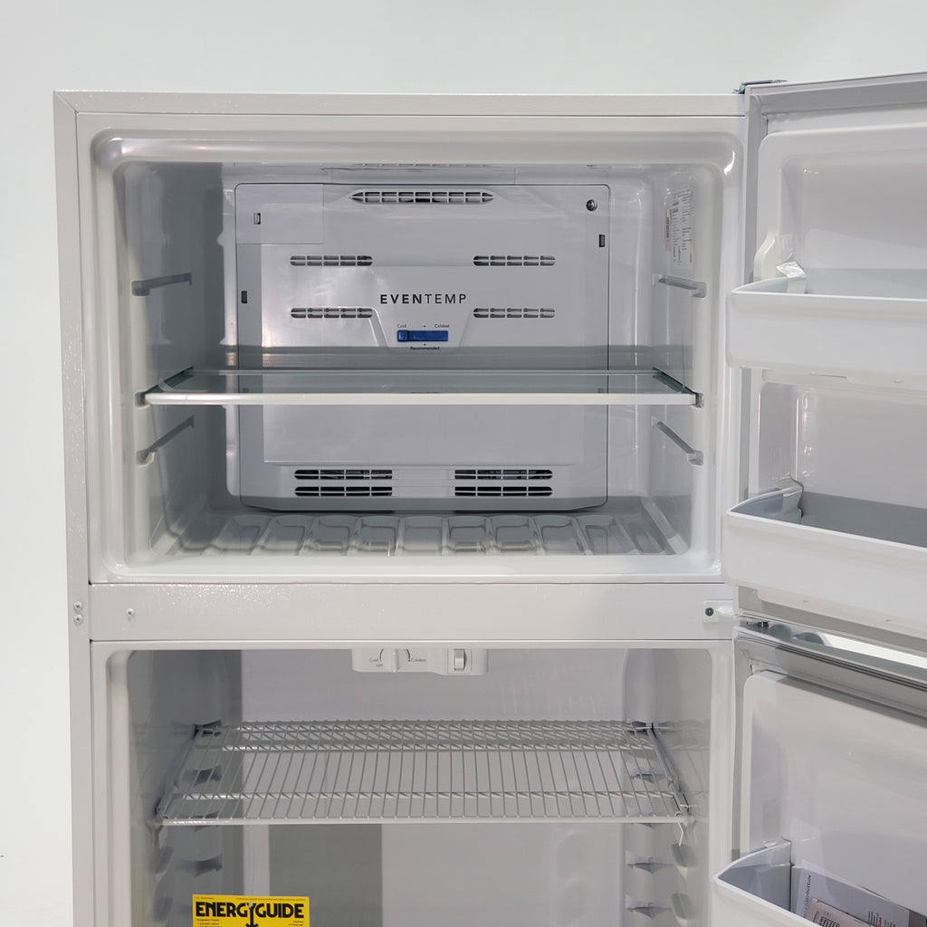 Pictures of White Frigidaire 18.3 cu. ft. Top Freezer Refrigerator with Garage-Ready Design - Scratch & Dent - Minor - Neu Appliance Outlet - Discount Appliance Outlet in Austin, Tx