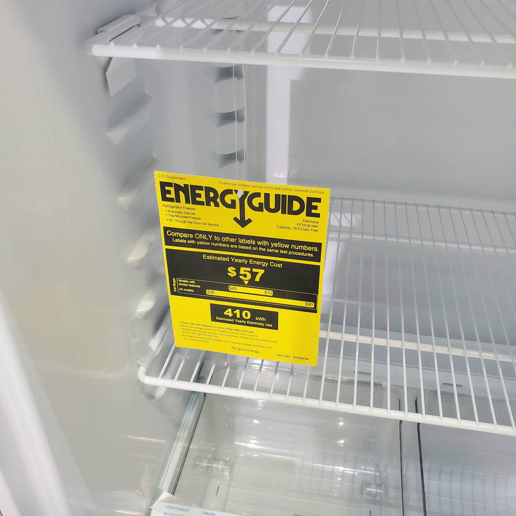 Pictures of White Frigidaire 18.3 cu. ft. Top Freezer Refrigerator with Garage-Ready Design - Scratch & Dent - Minor - Neu Appliance Outlet - Discount Appliance Outlet in Austin, Tx