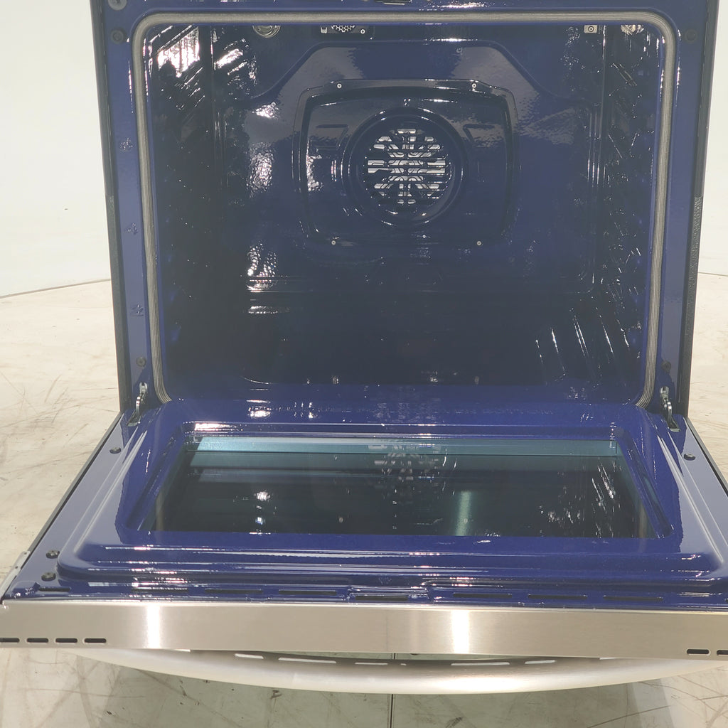 Pictures of PrintProof Stainless Steel LG 6.3 cu. ft. 5 Element Radiant Ceramic Glass Cooktop Slide-In Electric Range with Air Fry - Scratch & Dent - Minor - Neu Appliance Outlet - Discount Appliance Outlet in Austin, Tx