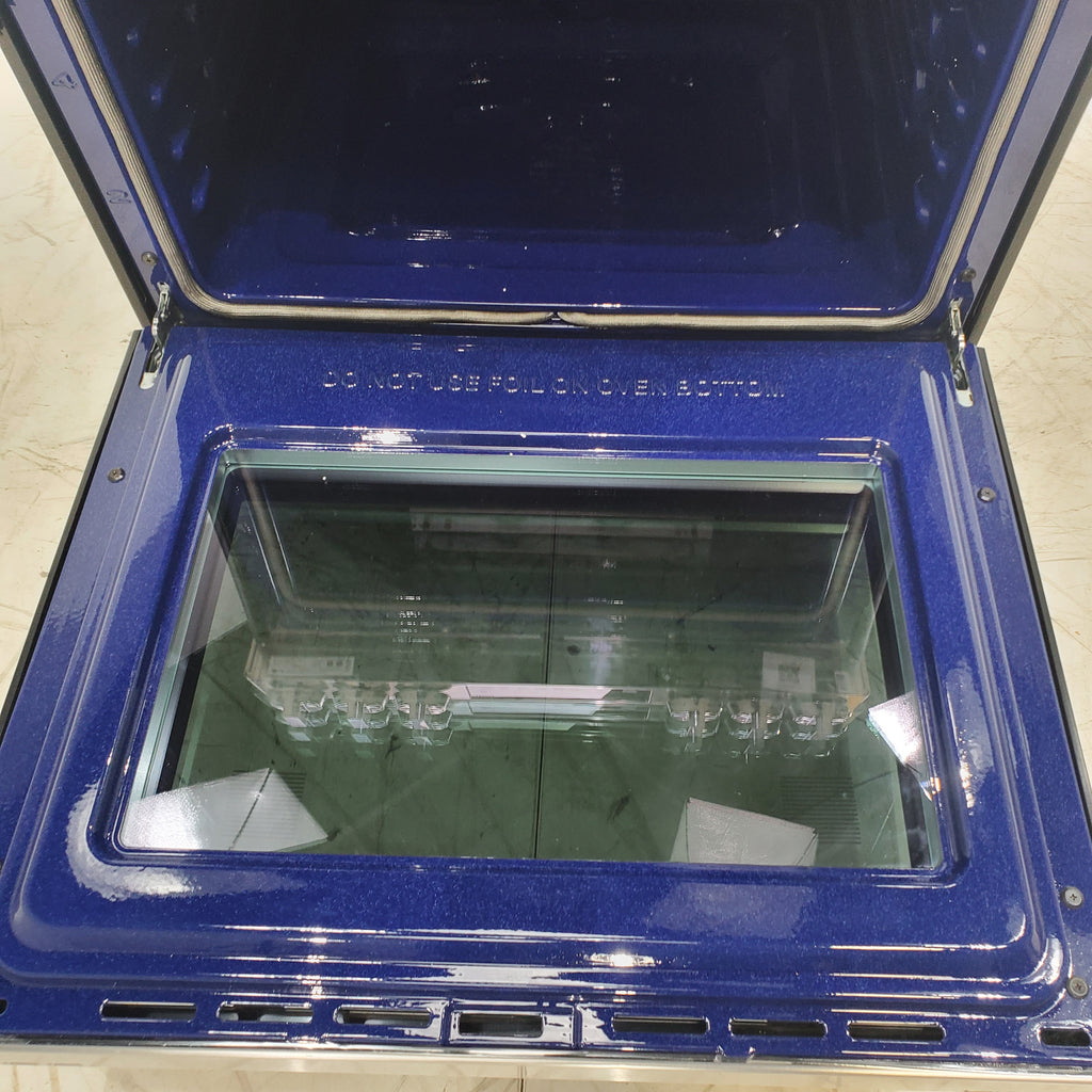 Pictures of PrintProof Stainless Steel LG 6.3 cu. ft. 5 Element Radiant Ceramic Glass Cooktop Slide-In Electric Range with Air Fry - Scratch & Dent - Minor - Neu Appliance Outlet - Discount Appliance Outlet in Austin, Tx