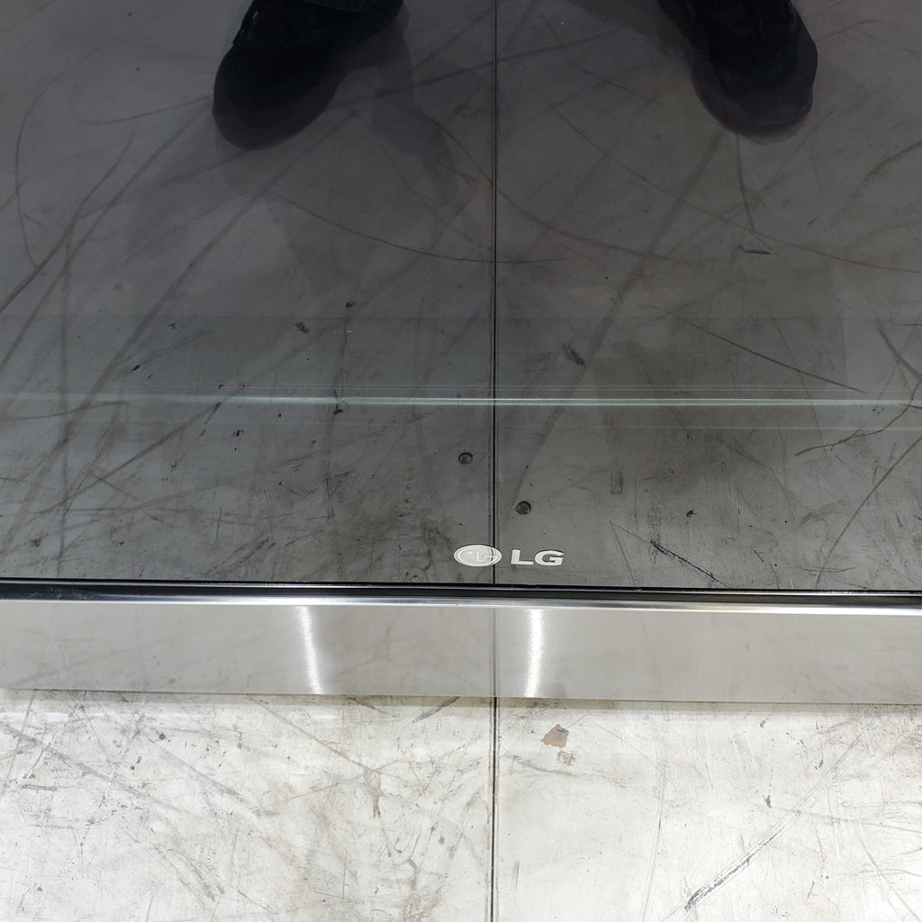 Pictures of PrintProof Stainless Steel LG 6.3 cu. ft. 5 Element Radiant Ceramic Glass Cooktop Slide-In Electric Range with Air Fry - Scratch & Dent - Minor - Neu Appliance Outlet - Discount Appliance Outlet in Austin, Tx