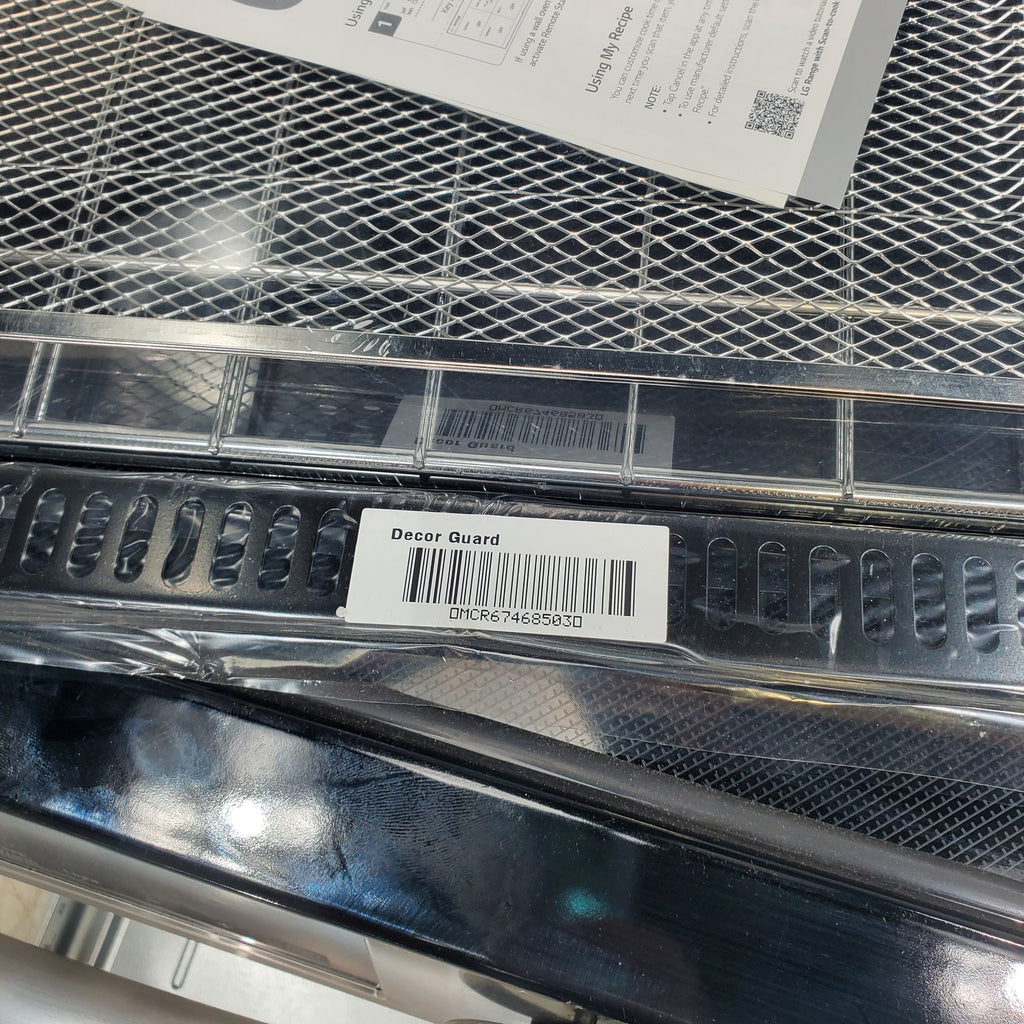 Pictures of PrintProof Stainless Steel LG 6.3 cu. ft. 5 Element Radiant Ceramic Glass Cooktop Slide-In Electric Range with Air Fry - Scratch & Dent - Minor - Neu Appliance Outlet - Discount Appliance Outlet in Austin, Tx