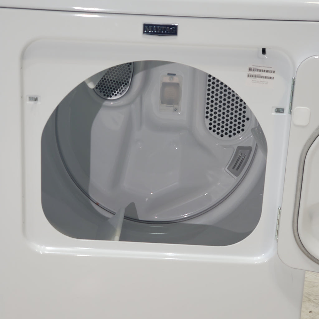 Pictures of Maytag 7.0 cu ft Electric Dryer with Moisture Sensing and Quick Dry cycle - Scratch & Dent - Minor - Neu Appliance Outlet - Discount Appliance Outlet in Austin, Tx