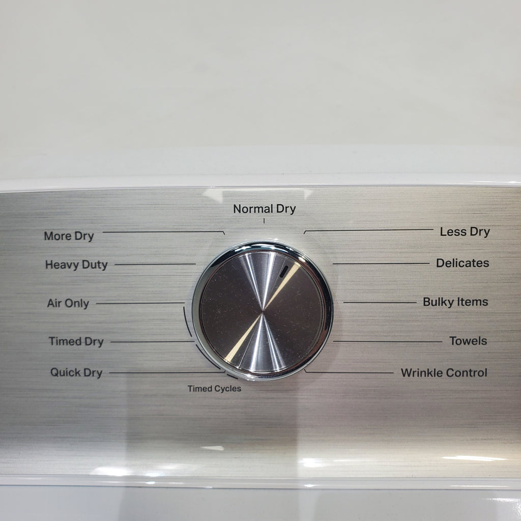 Pictures of Maytag 7.0 cu ft Electric Dryer with Moisture Sensing and Quick Dry cycle - Scratch & Dent - Minor - Neu Appliance Outlet - Discount Appliance Outlet in Austin, Tx