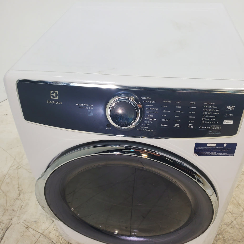 Pictures of Electrolux 600 Series ENERGY STAR 8.0 cu ft Steam Gas Dryer with Predictive Dry - Scratch & Dent - Minor - Neu Appliance Outlet - Discount Appliance Outlet in Austin, Tx