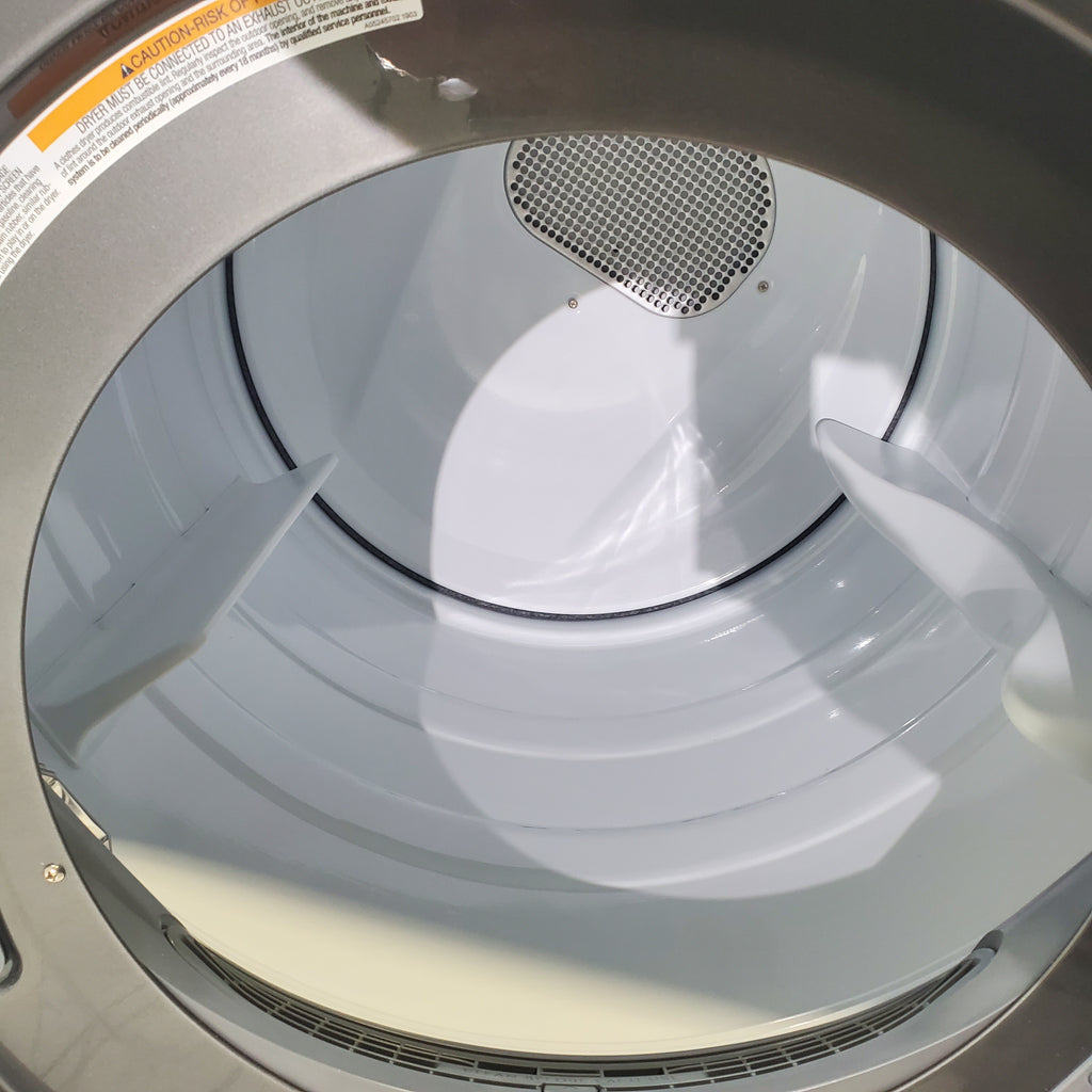 Pictures of Titanium Electrolux 500 Series Electric Steam 8.0 cu ft ENERGY STAR Dryer with Instant Refresh Cycle - Scratch & Dent - Minor - Neu Appliance Outlet - Discount Appliance Outlet in Austin, Tx