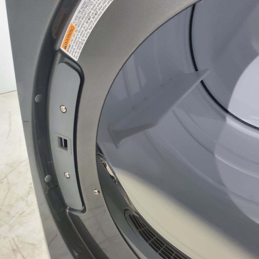 Pictures of Titanium Electrolux 500 Series Electric Steam 8.0 cu ft ENERGY STAR Dryer with Instant Refresh Cycle - Scratch & Dent - Minor - Neu Appliance Outlet - Discount Appliance Outlet in Austin, Tx