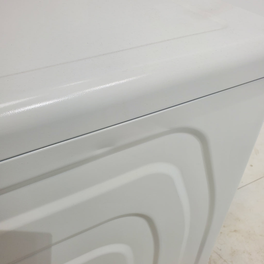Pictures of White Samsung 7.5 cu. ft. Front Load Electric Dryer with Smart Care - Scratch and Dent - Minor - Neu Appliance Outlet - Discount Appliance Outlet in Austin, Tx