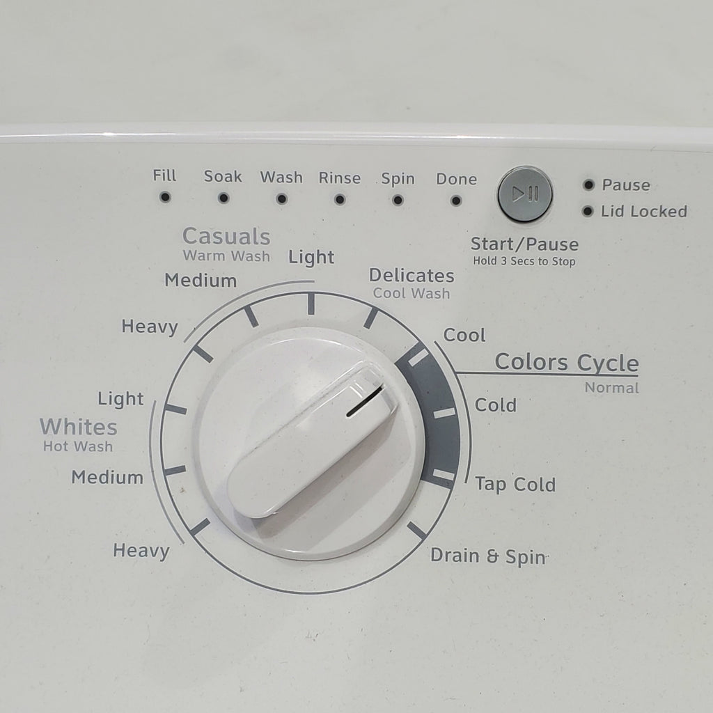 Pictures of Hotpoint 3.8 cu. ft. Top Load Washing Machine with Stainless Steel Basket - Certified Refurbished - Neu Appliance Outlet - Discount Appliance Outlet in Austin, Tx