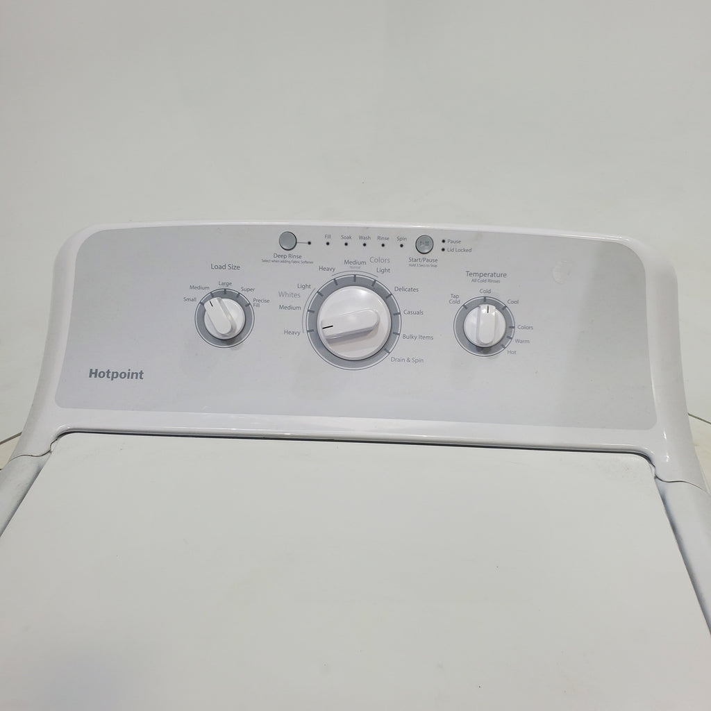 Pictures of Hotpoint 3.8 cu. ft. Top Load Washing Machine with Stainless Steel Basket - Certified Refurbished - Neu Appliance Outlet - Discount Appliance Outlet in Austin, Tx