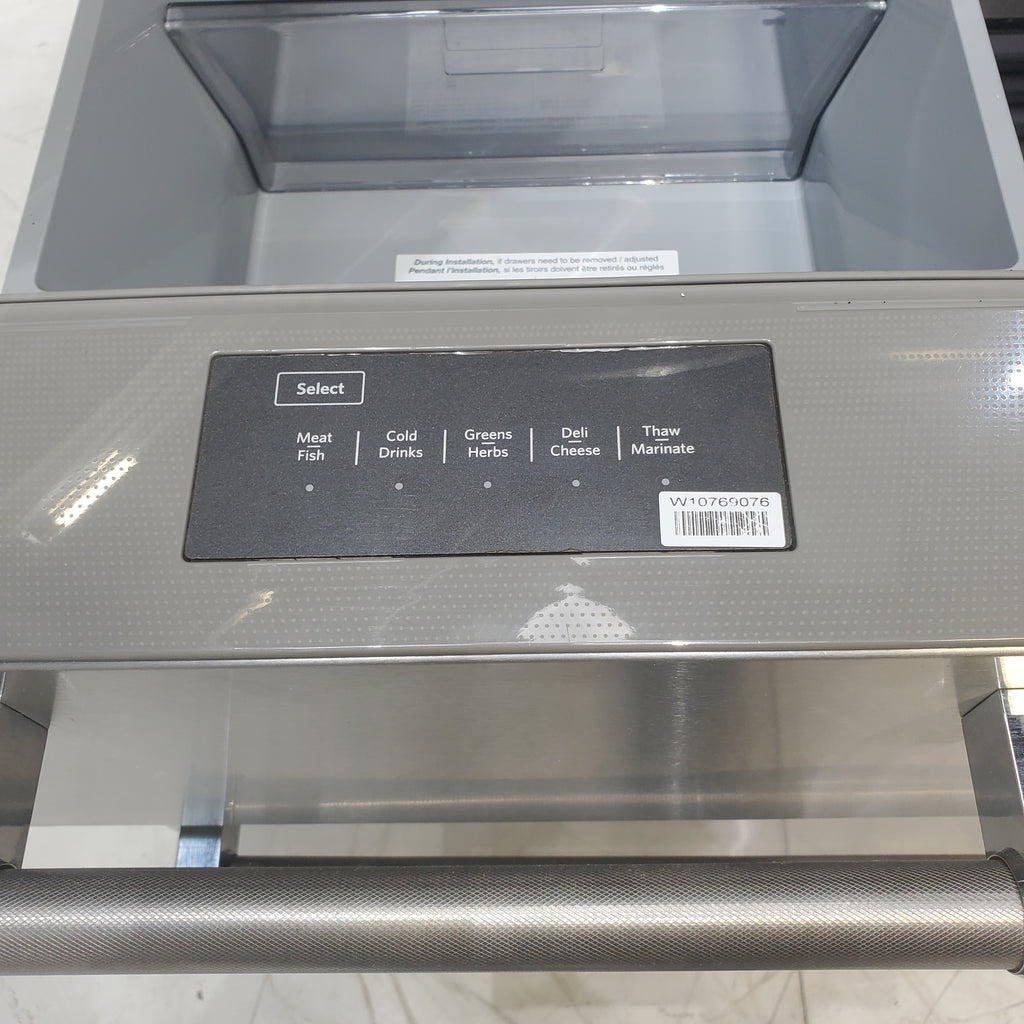 Pictures of Stainless Steel KitchenAid 25.8 cu. ft. 5 Door Refrigerator with External Ice and Water Dispenser - Certified Refurbished - Neu Appliance Outlet - Discount Appliance Outlet in Austin, Tx