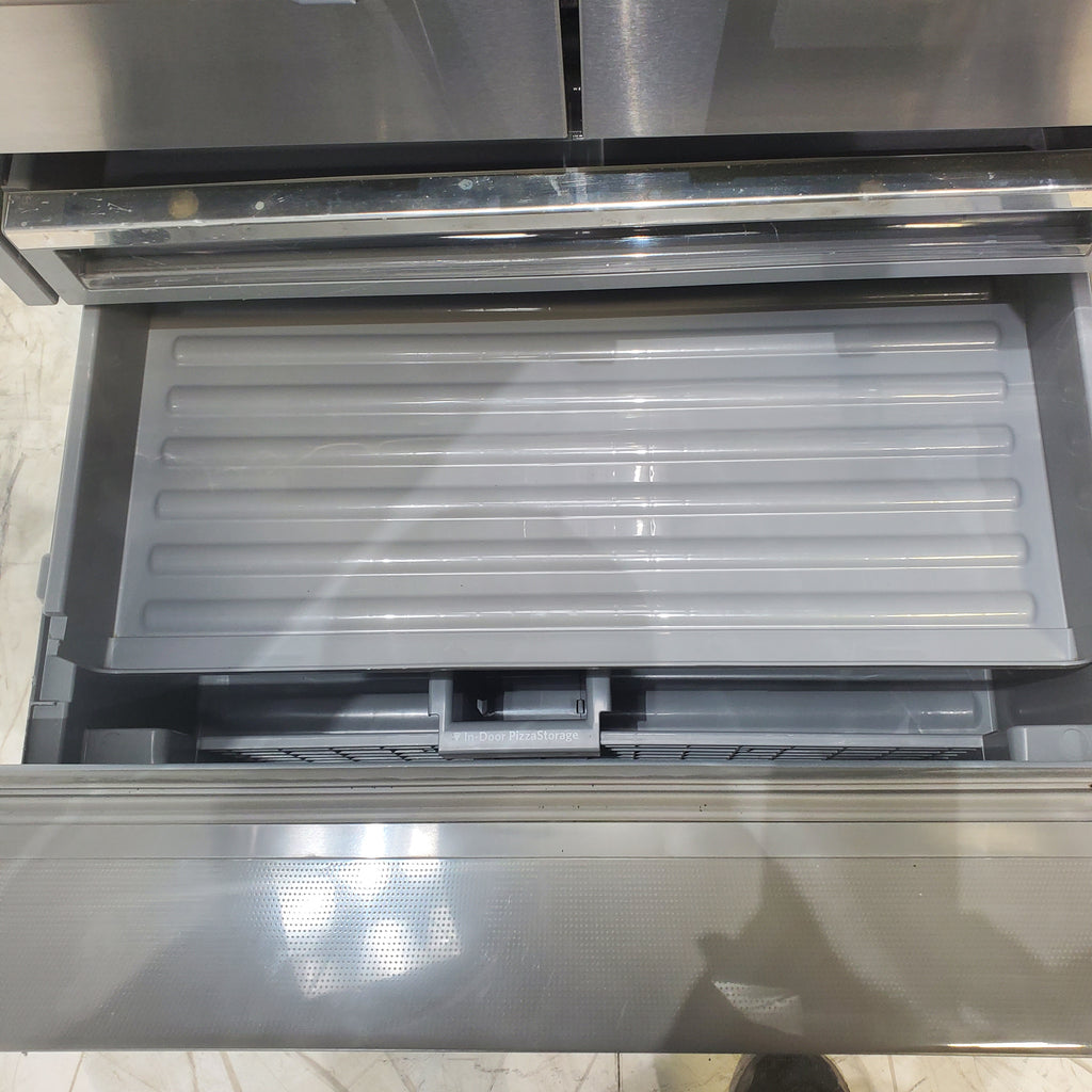 Pictures of Stainless Steel KitchenAid 25.8 cu. ft. 5 Door Refrigerator with External Ice and Water Dispenser - Certified Refurbished - Neu Appliance Outlet - Discount Appliance Outlet in Austin, Tx