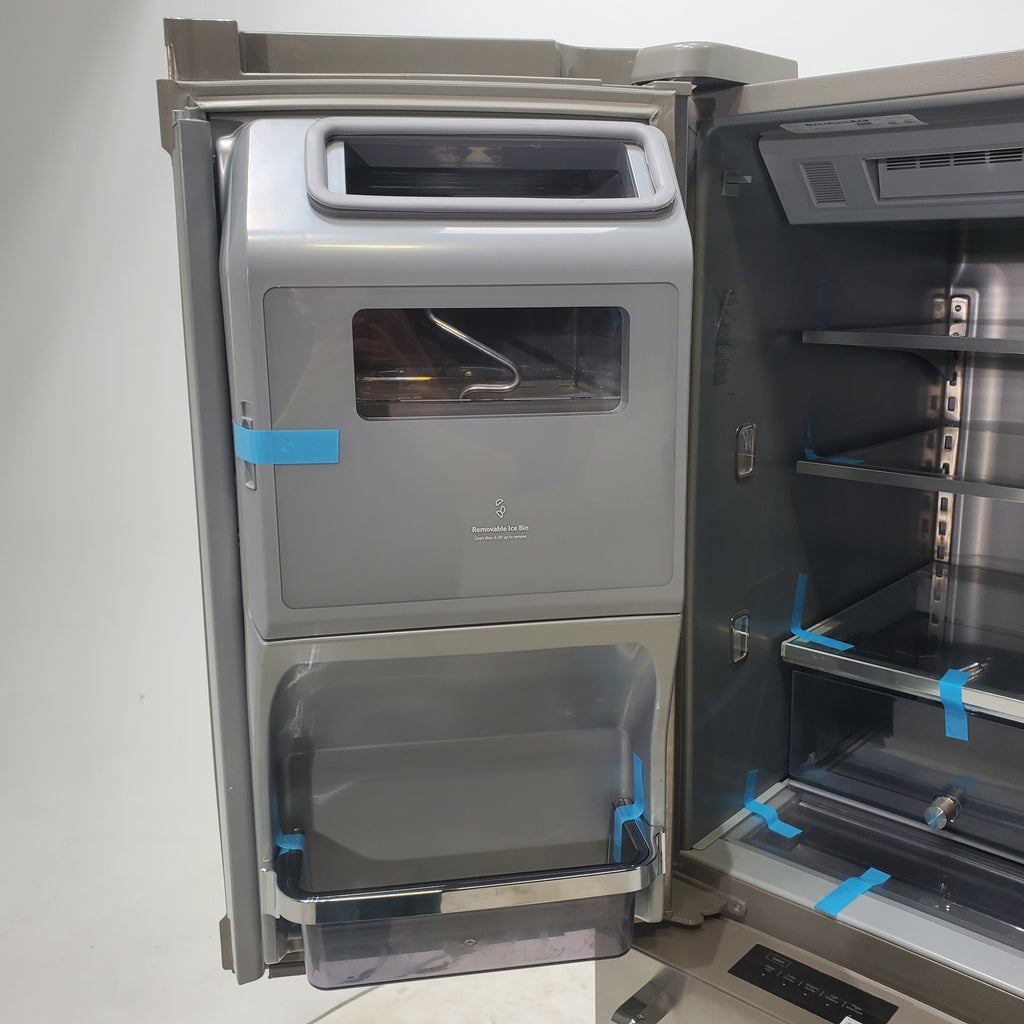 Pictures of Stainless Steel KitchenAid 25.8 cu. ft. 5 Door Refrigerator with External Ice and Water Dispenser - Certified Refurbished - Neu Appliance Outlet - Discount Appliance Outlet in Austin, Tx