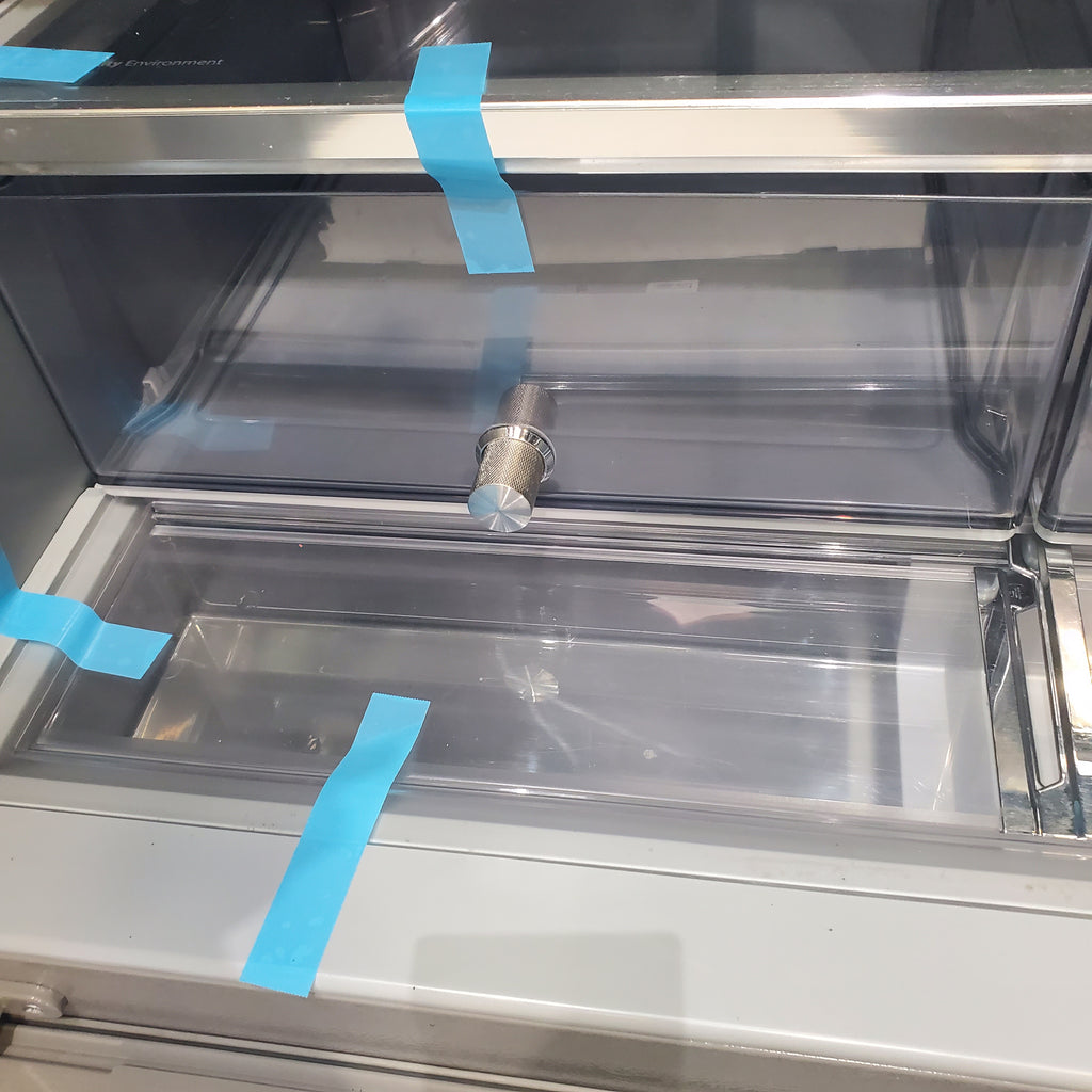 Pictures of Stainless Steel KitchenAid 25.8 cu. ft. 5 Door Refrigerator with External Ice and Water Dispenser - Certified Refurbished - Neu Appliance Outlet - Discount Appliance Outlet in Austin, Tx