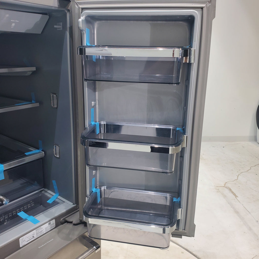 Pictures of Stainless Steel KitchenAid 25.8 cu. ft. 5 Door Refrigerator with External Ice and Water Dispenser - Certified Refurbished - Neu Appliance Outlet - Discount Appliance Outlet in Austin, Tx