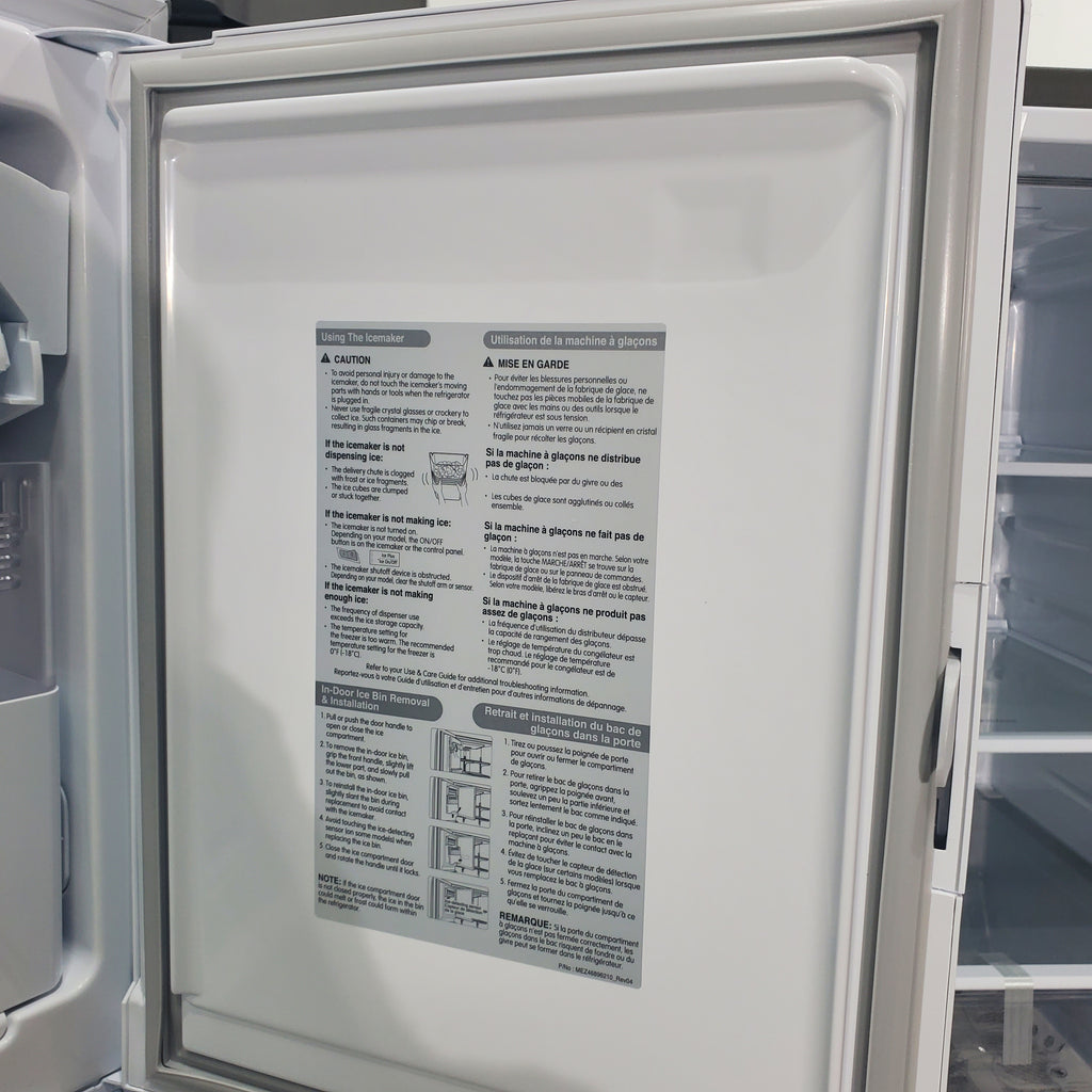 Pictures of LG Stainless STeel 28 cu ft 3 Door French Door Refrigerator with SlimSpacePlus Ice System - Scratch & Dent - Minor - Neu Appliance Outlet - Discount Appliance Outlet in Austin, Tx