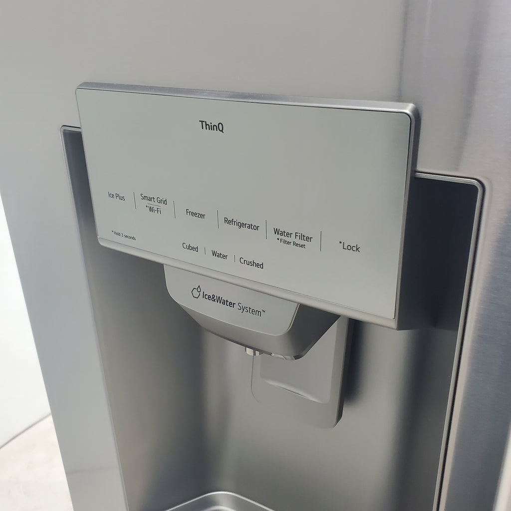 Pictures of LG Stainless STeel 28 cu ft 3 Door French Door Refrigerator with SlimSpacePlus Ice System - Scratch & Dent - Minor - Neu Appliance Outlet - Discount Appliance Outlet in Austin, Tx