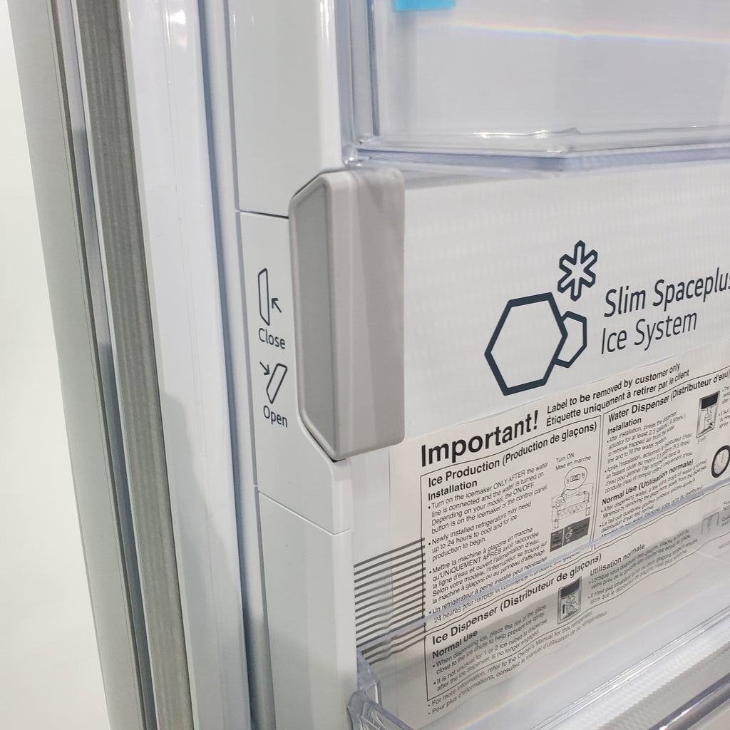 Pictures of PrintProof Stainless Steel ENERGY STAR LG 28 cu. ft. 4 Door French Door Refrigerator with Craft Ice - Scratch & Dent - Minor - Neu Appliance Outlet - Discount Appliance Outlet in Austin, Tx