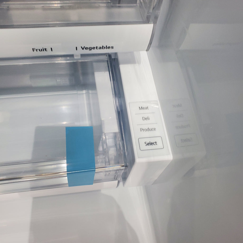 Pictures of PrintProof Stainless Steel ENERGY STAR LG 28 cu. ft. 4 Door French Door Refrigerator with Craft Ice - Scratch & Dent - Minor - Neu Appliance Outlet - Discount Appliance Outlet in Austin, Tx