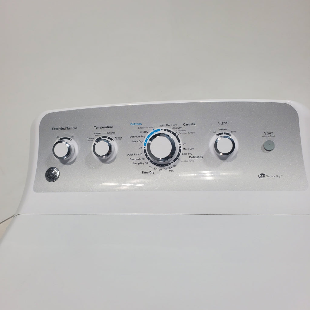 Pictures of GE 7.2 cu. ft. Electric Dryer with HE Sensor Dry - Certified Refurbished - Neu Appliance Outlet - Discount Appliance Outlet in Austin, Tx