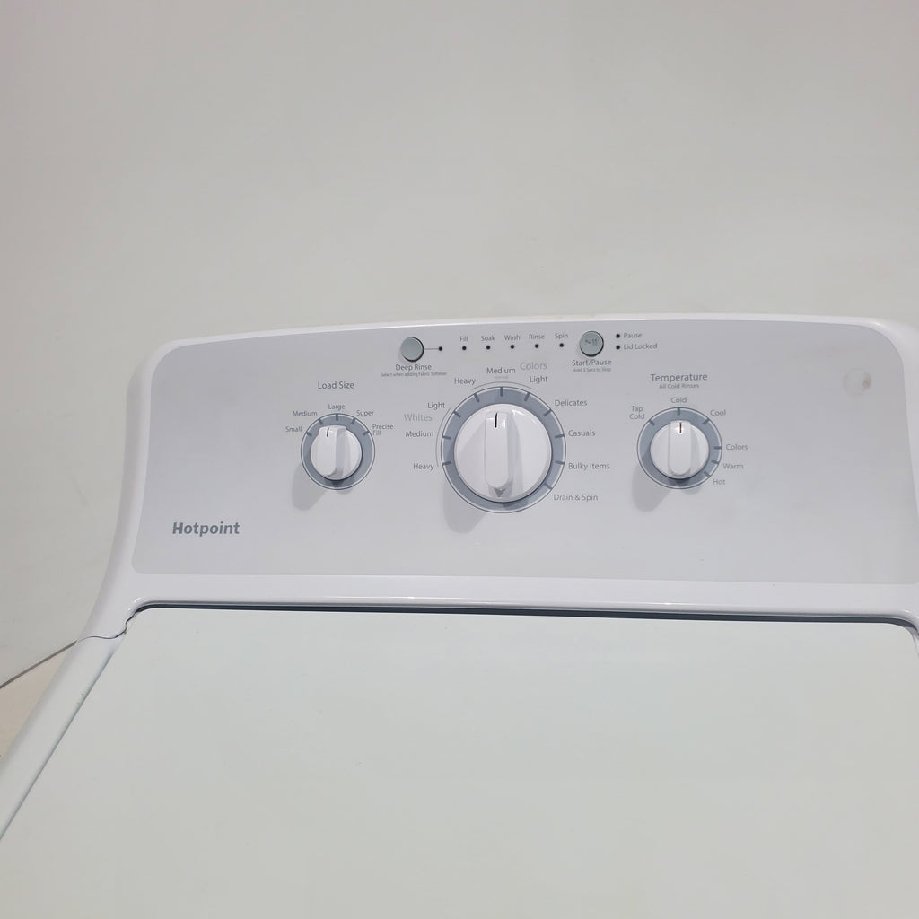 Pictures of Hotpoint 3.8 cu. ft. Top Load Washing Machine with Stainless Steel Basket - Certified Refurbished - Neu Appliance Outlet - Discount Appliance Outlet in Austin, Tx