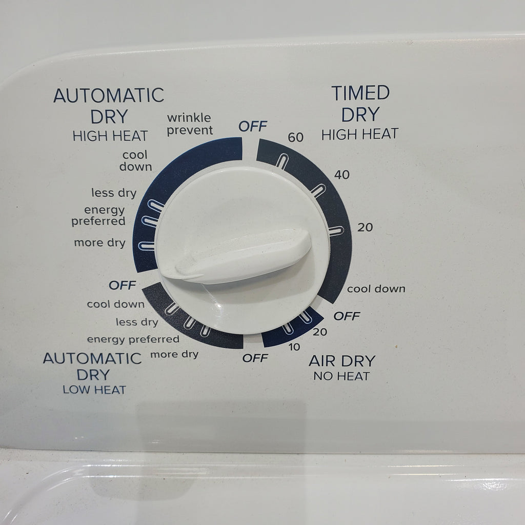 Pictures of Amana 3.8 cu. ft. Top Load Washing Machine with Deep Water Wash Option and Amana 6.5 cu. ft. Electric Dryer with Automatic Cycles - Scratch & Dent - Minor - Neu Appliance Outlet - Discount Appliance Outlet in Austin, Tx