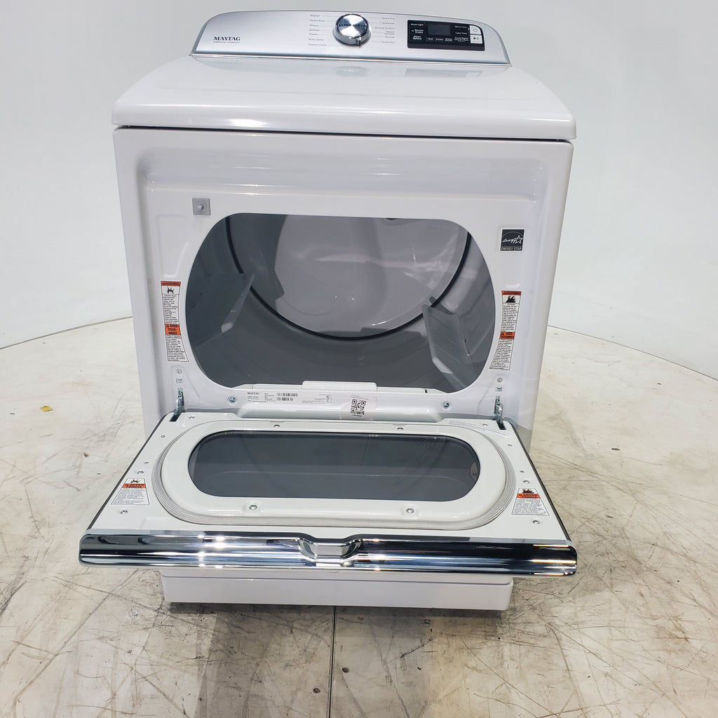 Pictures of ENERGY STAR Maytag Smart Capable 7.4 cu. ft. Electric Steam Dryer with Extra Power Button - Scratch & Dent - Minor - Neu Appliance Outlet - Discount Appliance Outlet in Austin, Tx