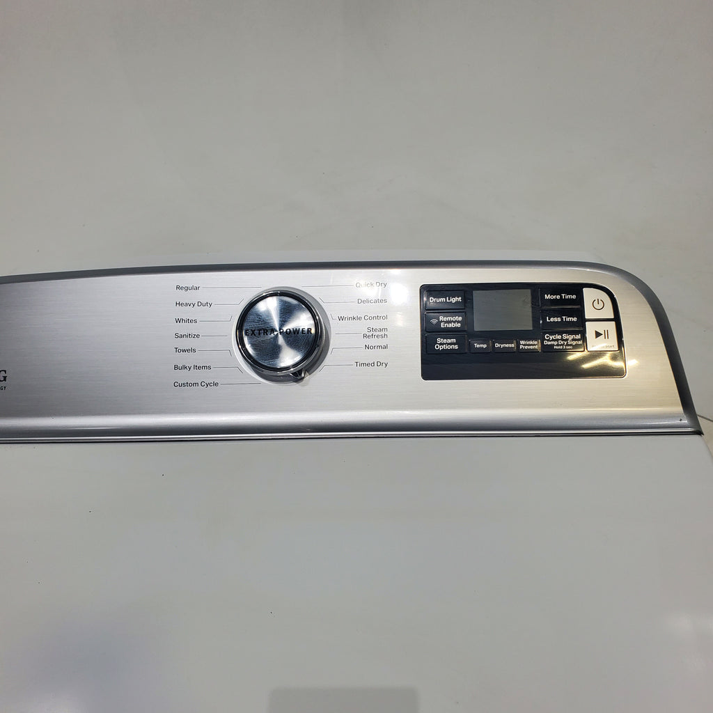 Pictures of ENERGY STAR Maytag Smart Capable 7.4 cu. ft. Electric Steam Dryer with Extra Power Button - Scratch & Dent - Minor - Neu Appliance Outlet - Discount Appliance Outlet in Austin, Tx