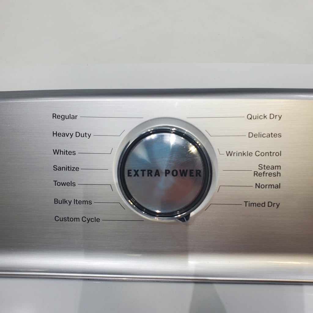 Pictures of ENERGY STAR Maytag Smart Capable 7.4 cu. ft. Electric Steam Dryer with Extra Power Button - Scratch & Dent - Minor - Neu Appliance Outlet - Discount Appliance Outlet in Austin, Tx