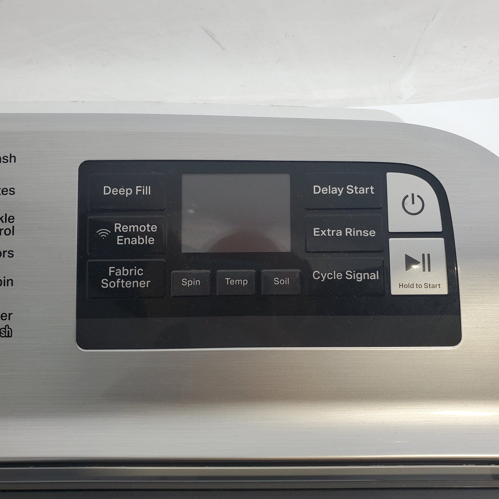 Pictures of Maytag ENERGY STAR 5.2 cu. ft. Top Load Agitator Washing Machine with Extra Power Button and ENERGY STAR Maytag Smart Capable 7.4 cu. ft. Electric Steam Dryer with Extra Power Button - Scratch & Dent - Minor - Neu Appliance Outlet - Discount Appliance Outlet in Austin, Tx