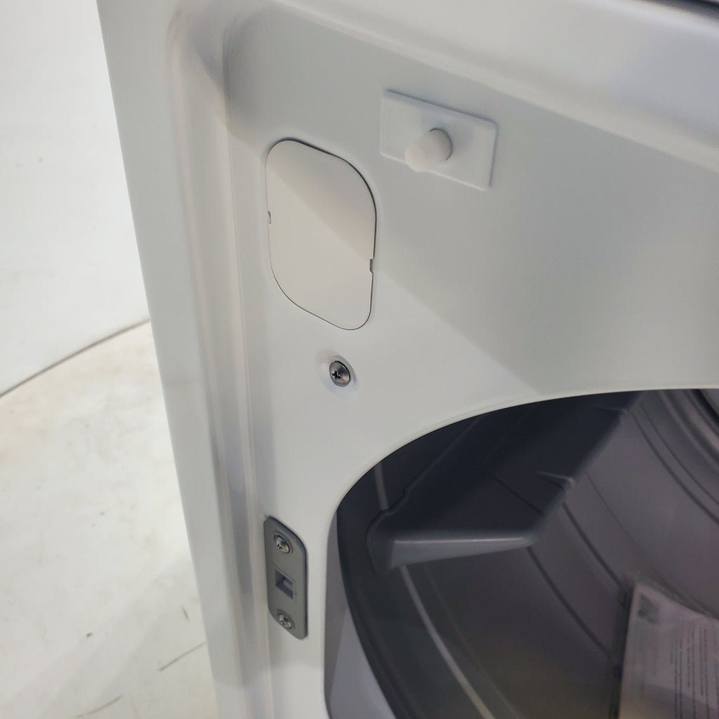 Pictures of ENERGY STAR LG 4.1 cu. ft. Top Load Washing Machine with 4-Way Agitator and  ENERGY STAR LG 7.3 cu. ft. Electric Dryer with Smart Diagnosis - Scratch & Dent - Minor - Neu Appliance Outlet - Discount Appliance Outlet in Austin, Tx